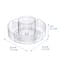 6 Pack: 11" Clear Rotating Storage Tray by Simply Tidy®
